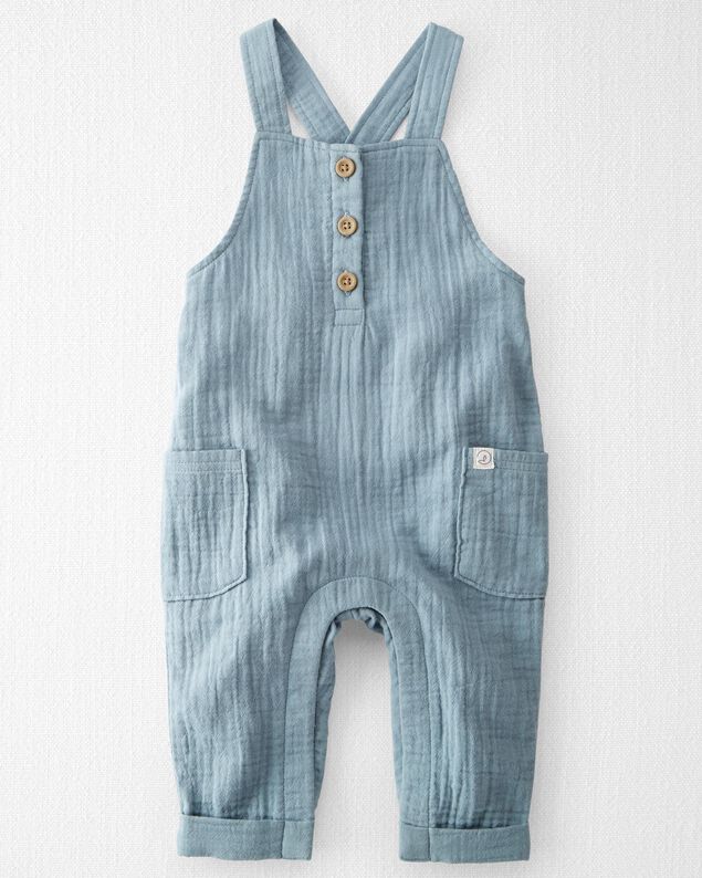 Product image 1 of Baby Organic Cotton Gauze Overalls
