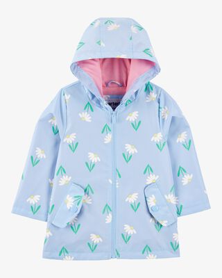 Product image 1 of Baby Color Changing Rain Jacket - Blue