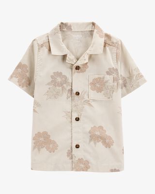 Product image 1 of Toddler Short-Sleeve Tropical Button-Down Shirt