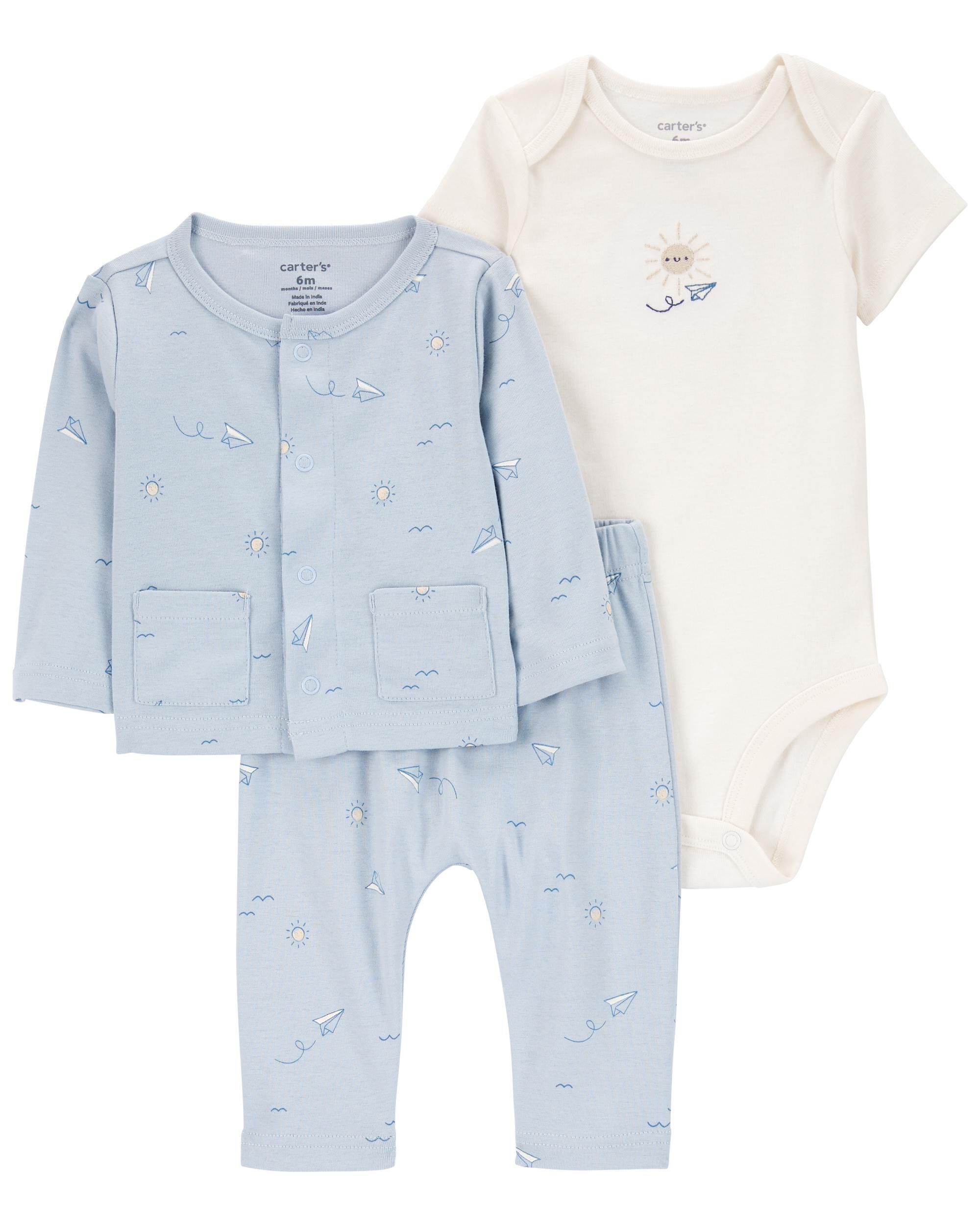 Baby 3-Piece Little Vest Set - Carter's | Carter's Baby 3-Piece Little Vest Set - Carter's | Carter's