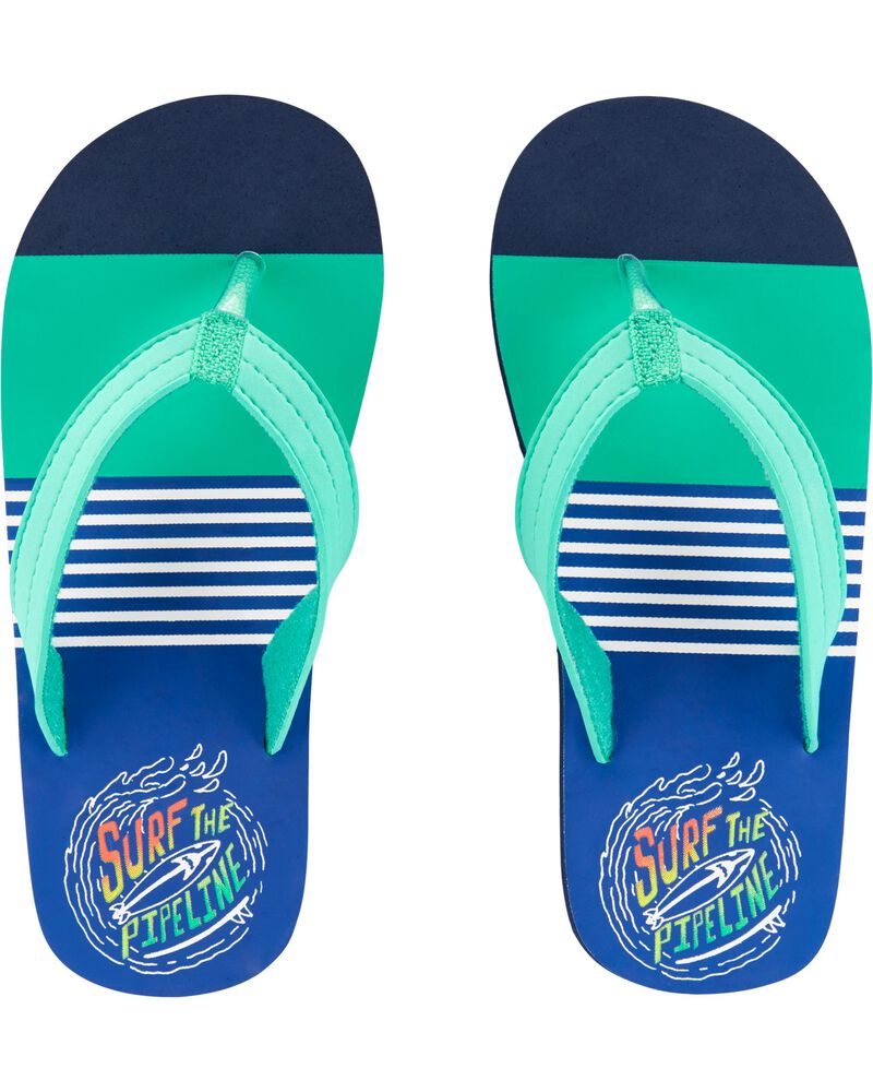 surfer flip flops