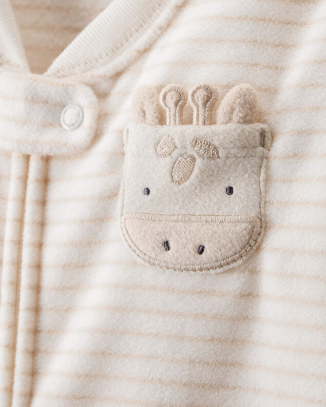 Product image 2 of Baby Loose Fit Long-Sleeve Wearable Blanket - Cream
