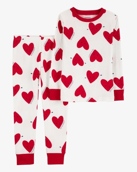 Toddler Heart Jammies Kids Pajamas Baby Heart Pajamas 3-Pack Baby