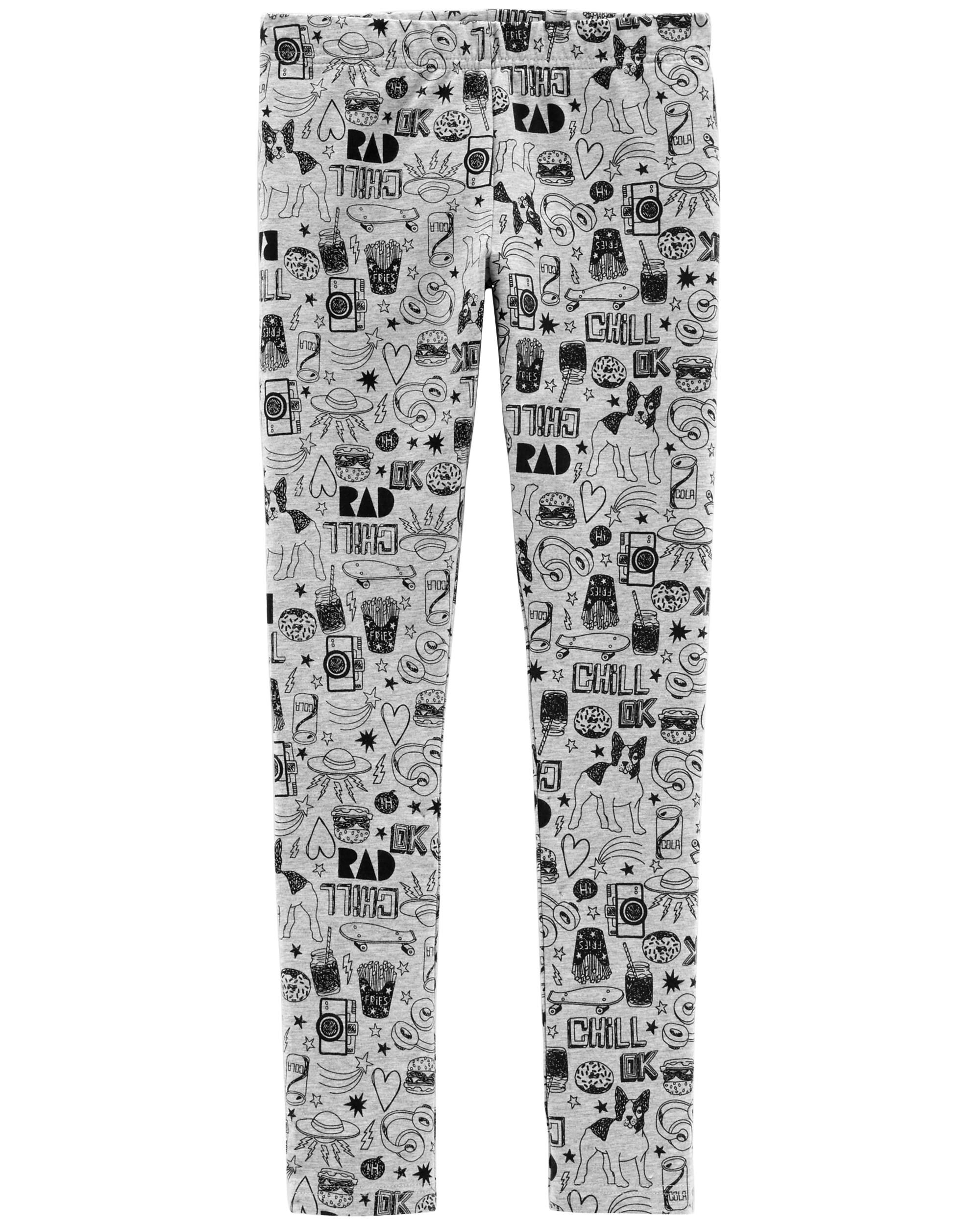 carter's white leggings