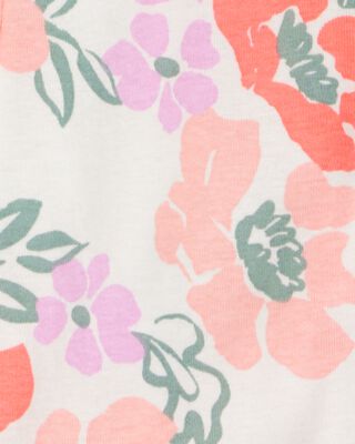 Product image 2 of Toddler 1-Piece Floral 100% Snug Fit Cotton Footie Pajamas