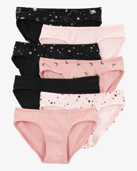  Product image 1 of Kid 7-Pack Stars Bikini Stretch Cotton Undies