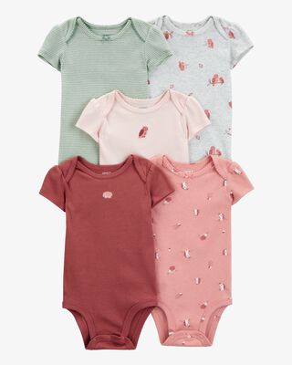Product image 1 of Baby 5-Pack Animal Print Original Bodysuits
