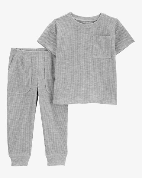Product image 4 of Toddler 4-Piece Loose Fit Pajamas