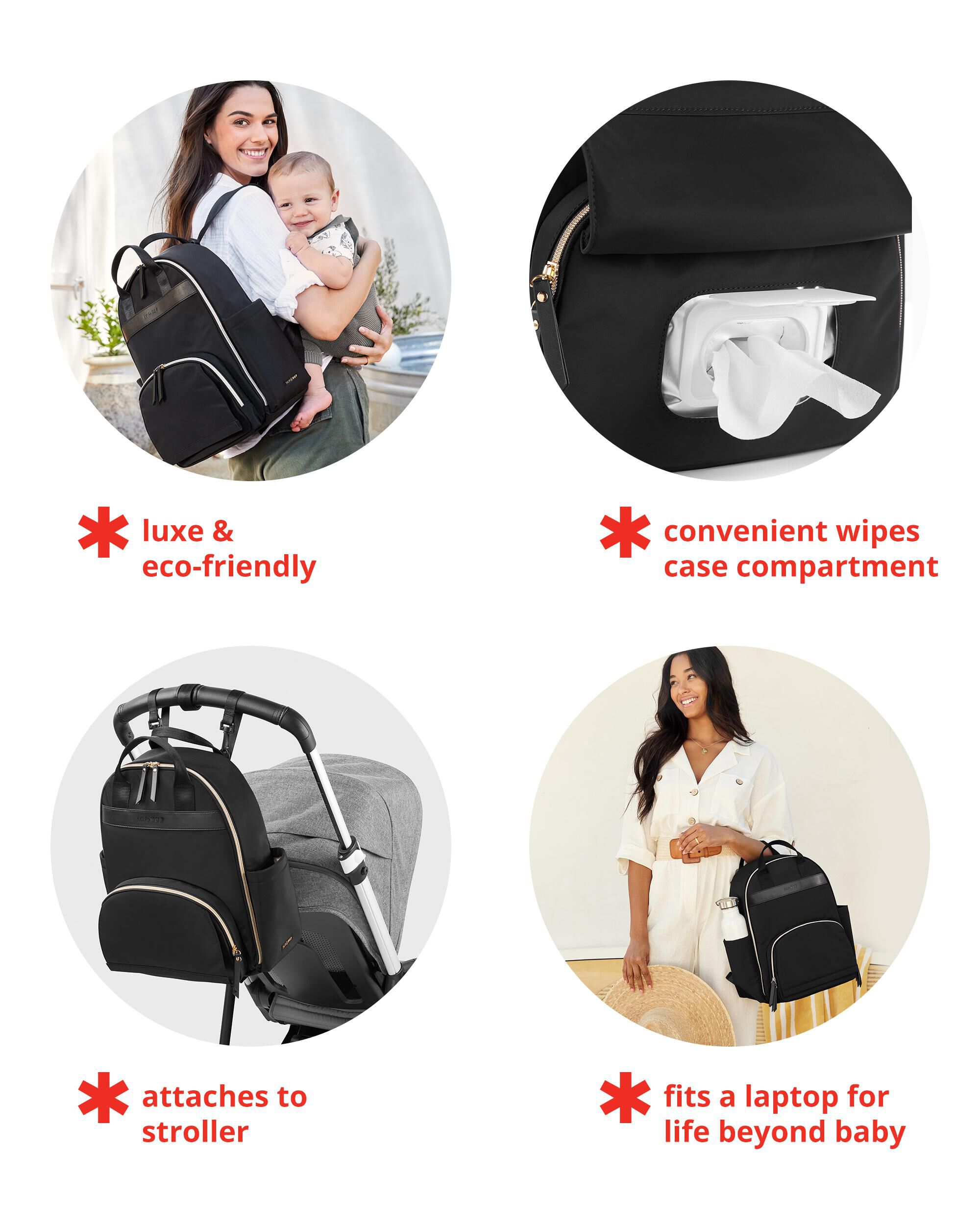 Eco diaper bag on sale