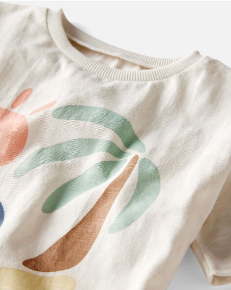  Product image 2 of Toddler Organic Cotton Beach-Print Tee