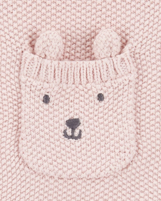 Product image 2 of Baby Solid Cotton Romper - Pink