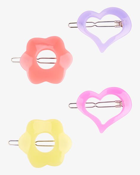  Product image 1 of Toddler 4-Pack Floral Hair Clips