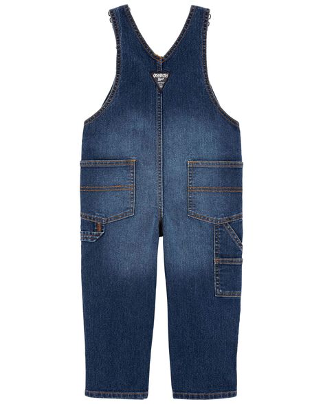  Product image 2 of Toddler Stretch Denim Overalls