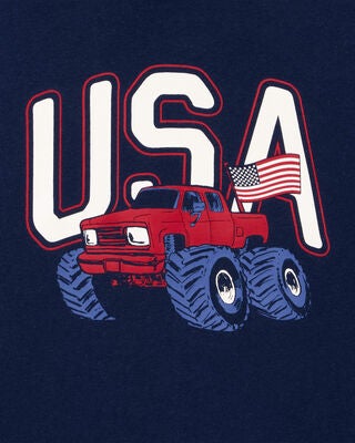 Product image 2 of Toddler USA Monster Truck Graphic Tee
