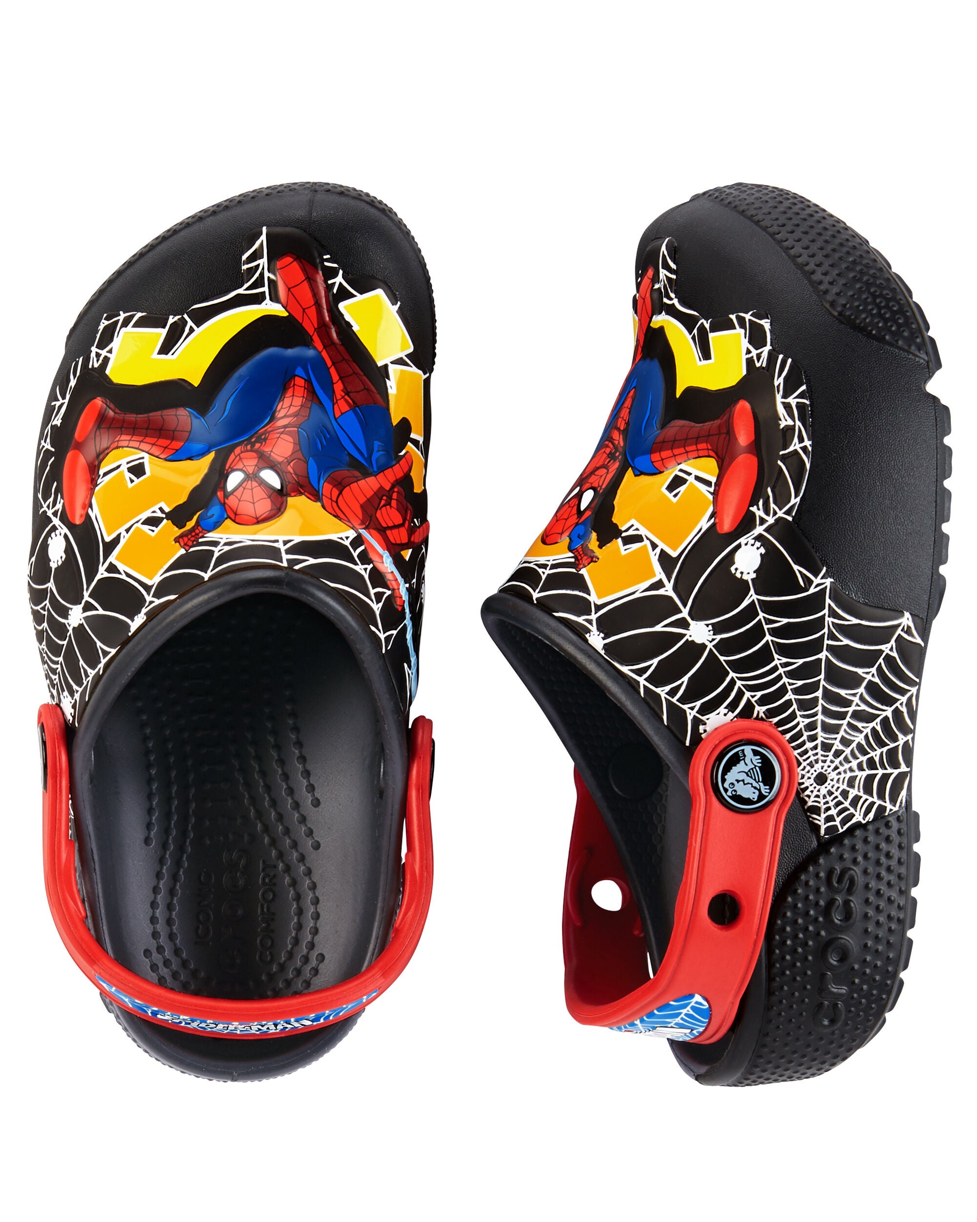 spiderman crocs size 11