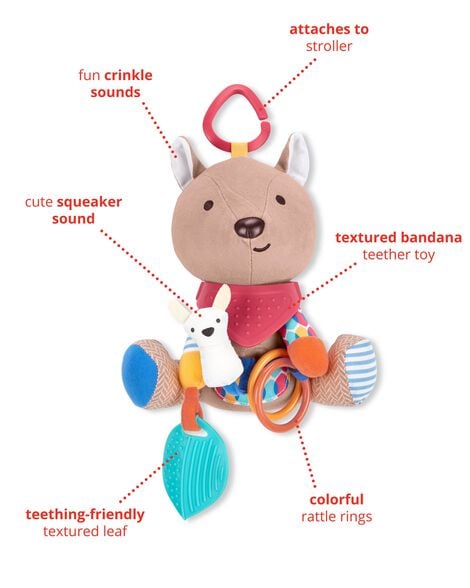  Product image 3 of Bandana Buddies Baby Activity Toy - Kangaroo