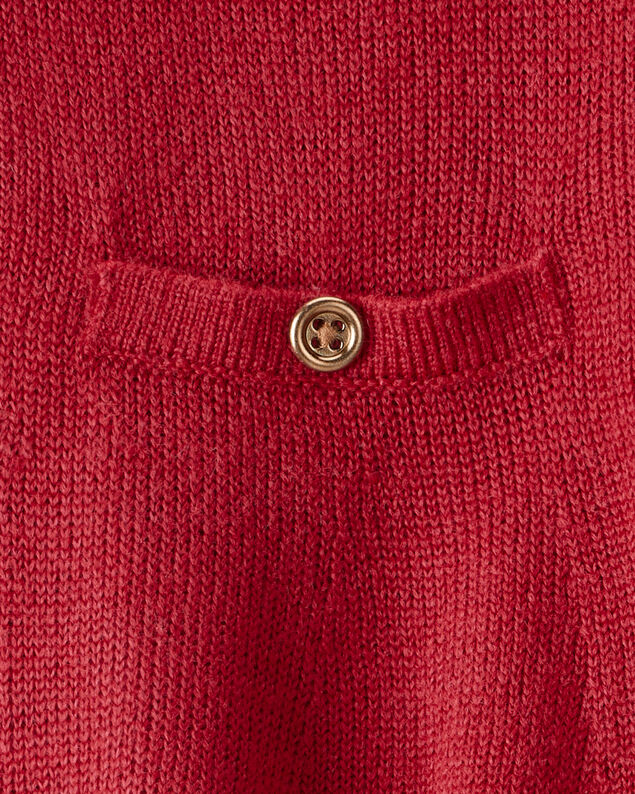 Product image 2 of Girls Sweater-Knit Skirt - Red