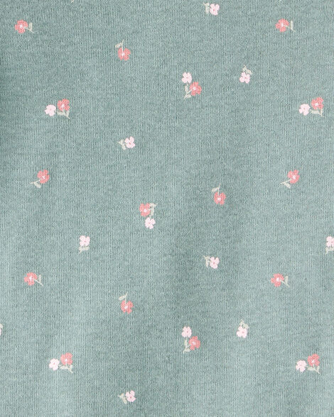 Product image 5 of Baby Girl 4-Pack Owl Print Cotton Long-Sleeve Multipack Bodysuits - Green/Pink/White