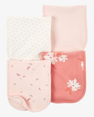 Product image 1 of Baby 4-Pack Burp Cloths