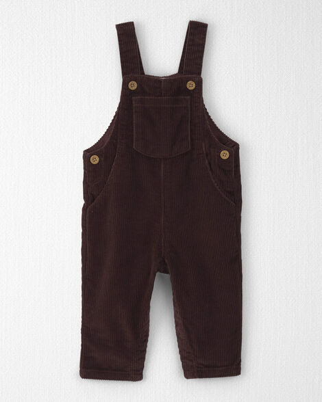 Baby Organic Cotton Corduroy Overalls