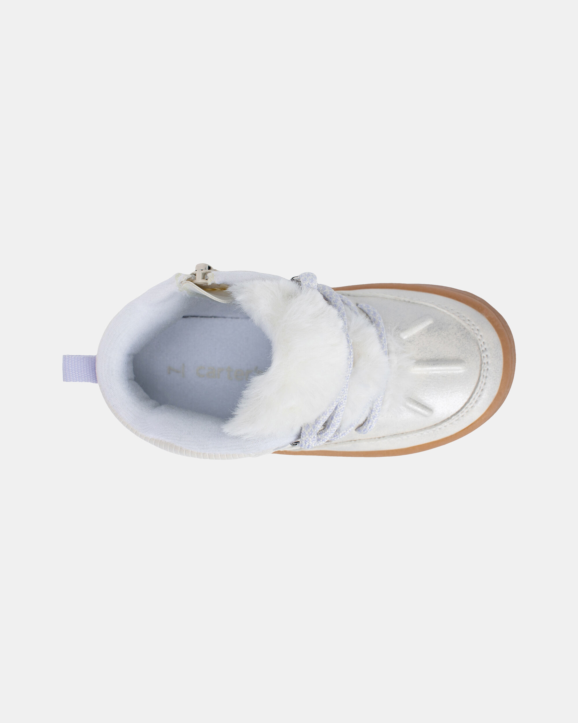 Toddler Girl Fashion Boots -Cream