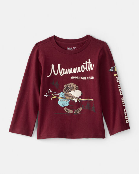 Toddler Boy Peanuts Snoopy Graphic Tee - Red