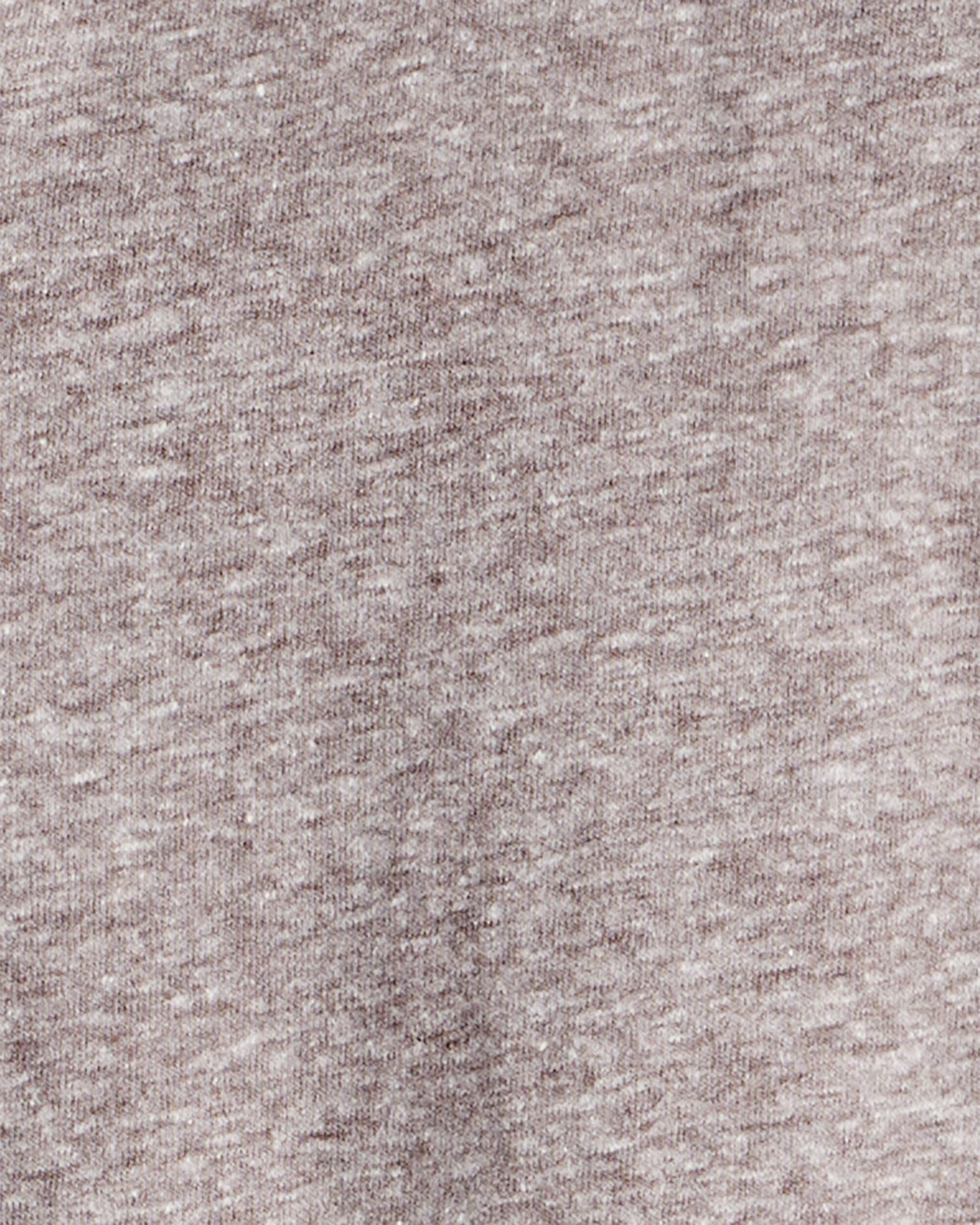 Boys Long-Sleeve Henley - Brown