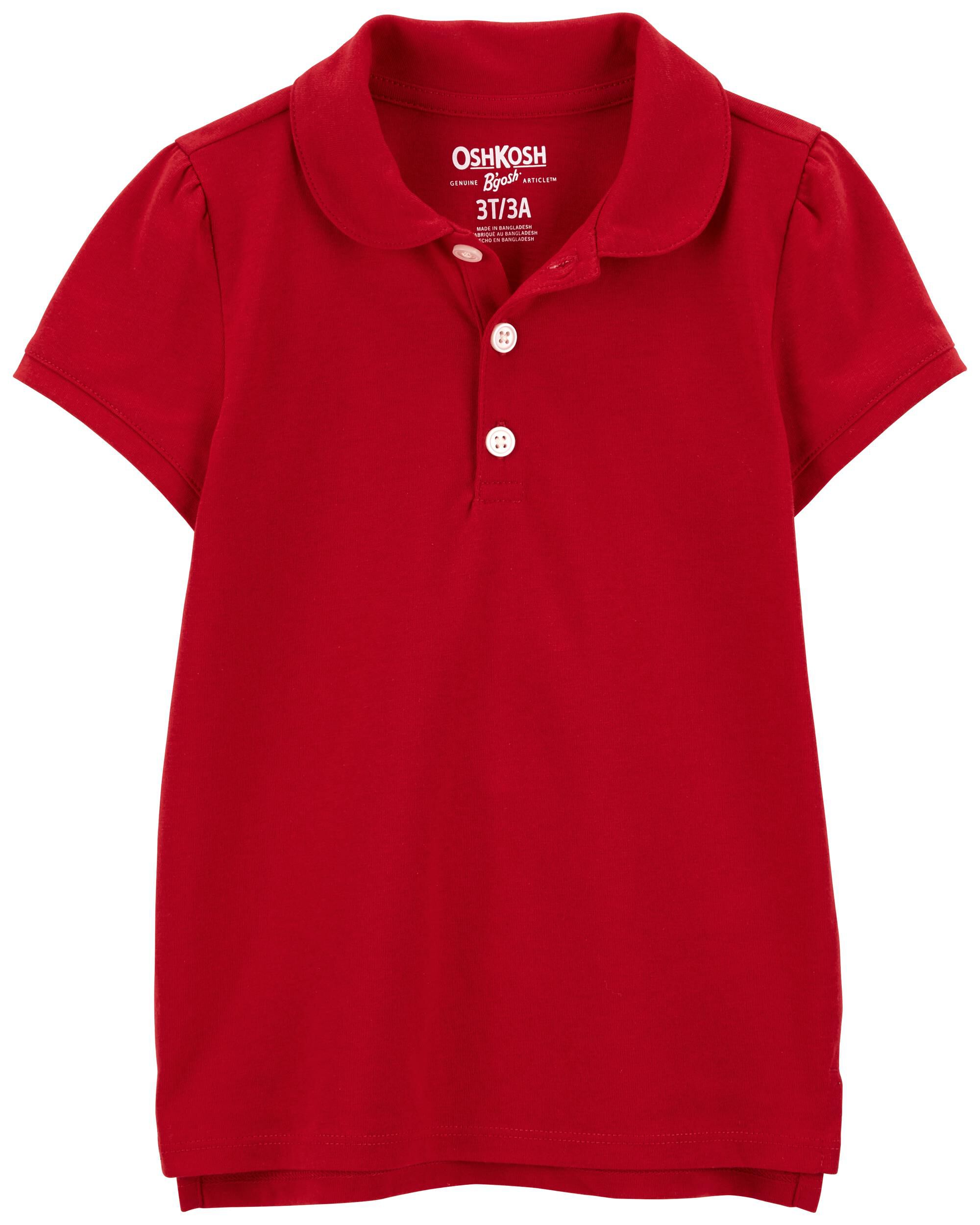 Toddler Red Jersey Polo Shirt OshKosh Carter s