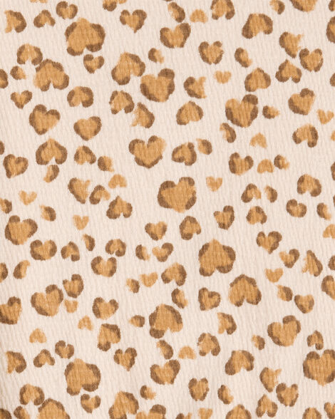 Product image 2 of Baby 2-Piece Leopard Print Short Set - Brown
