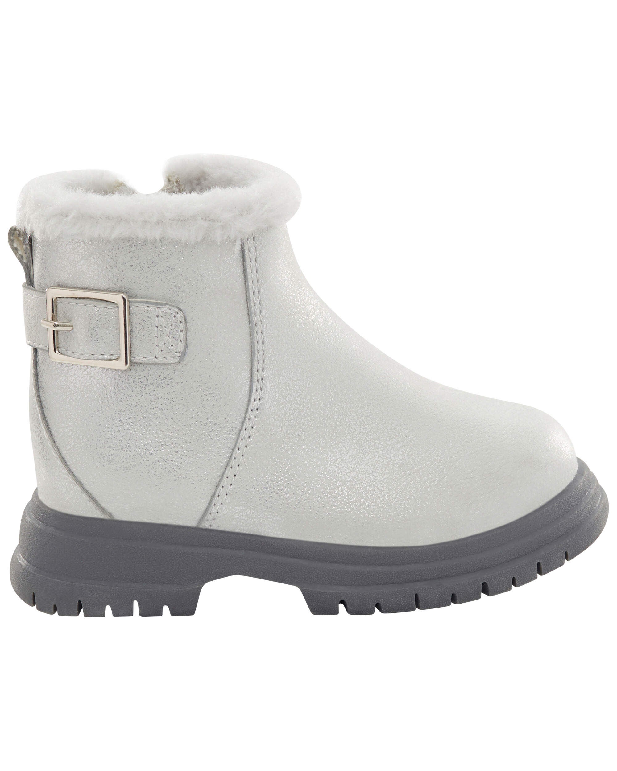 Children's fur lined boots discount