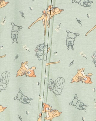 Product image 2 of Baby Bambi Snug Fit Cotton Footie 1-Piece Pajamas