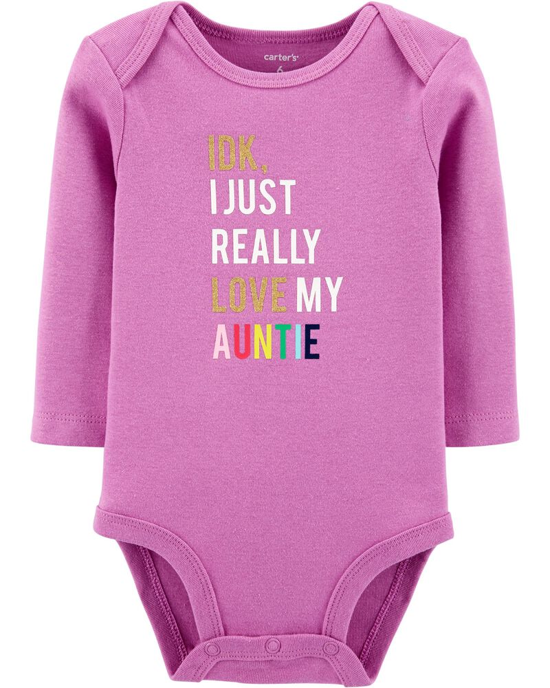 Love My Auntie Collectible Bodysuit Carters Com