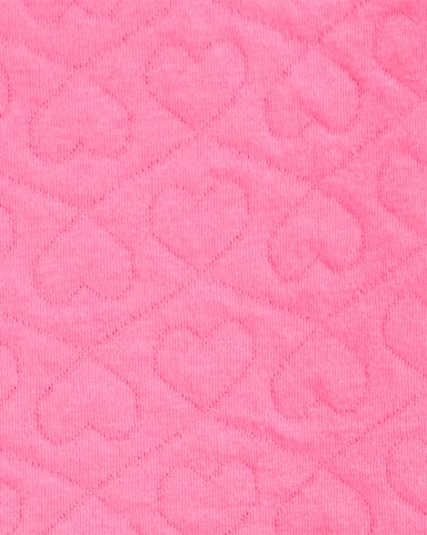  Product image 3 of Baby Quilted Heart Cotton Blend Pullover - Pink