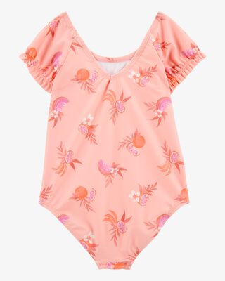 Product image 2 of Toddler 1-Piece Fruit Swimsuit - Coral