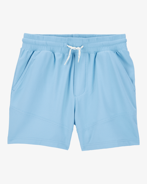 boys active mesh shorts - blue