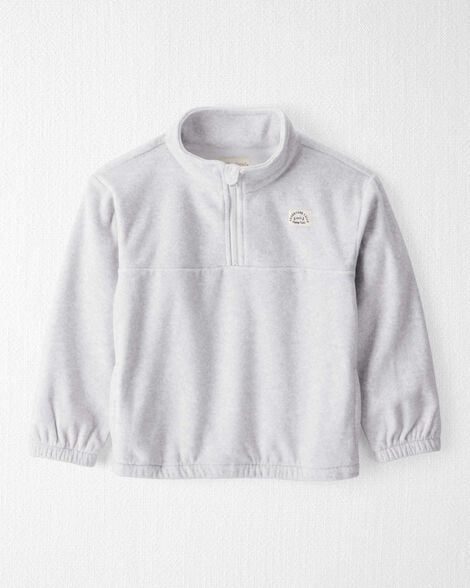 Kid Recycled Microfleece Pullover