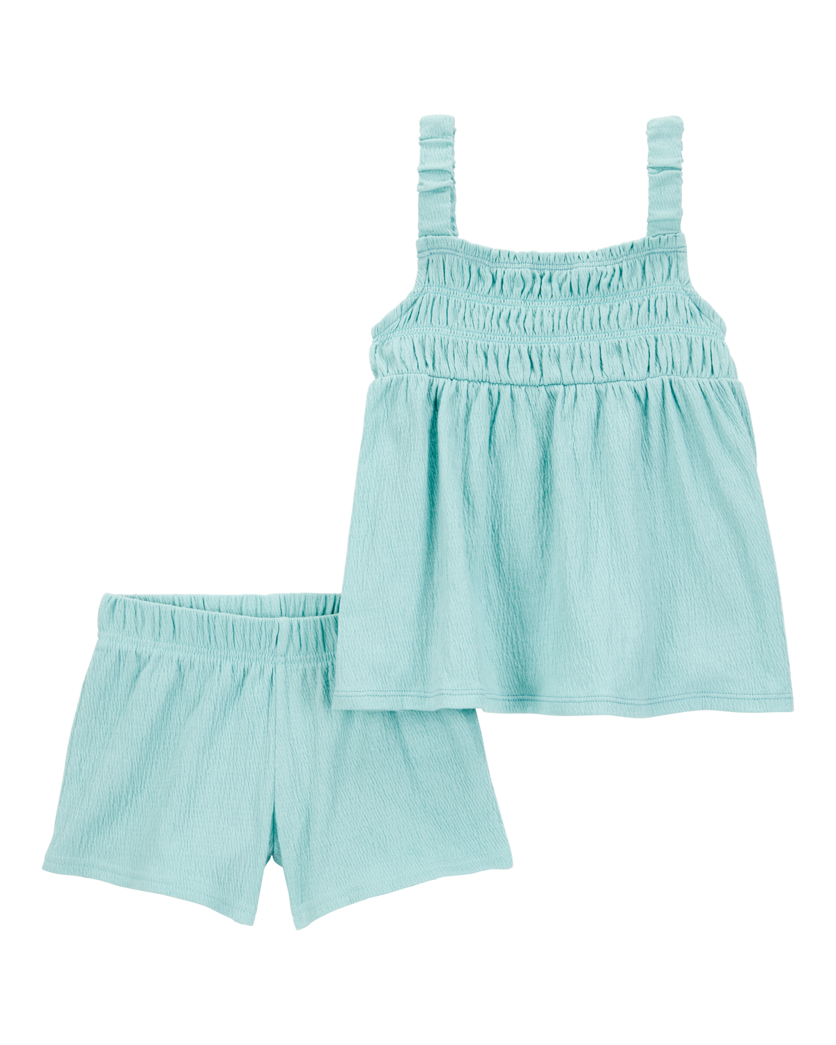 【希少2脚セット】Girls Don't Cry BY HELINOX Toddler 2-Piece Crinkle Jersey Tank & Short Set - Carter's