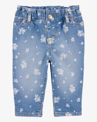 Product image 1 of Baby Paperbag Waist Jeans - Blue