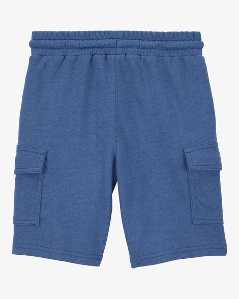  Product image 2 of Kid Pull-On Knit Cargo Shorts - Blue