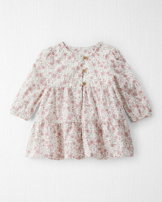 Product image 1 of Baby Girl Organic Cotton Dress in Prairie Blossom Print