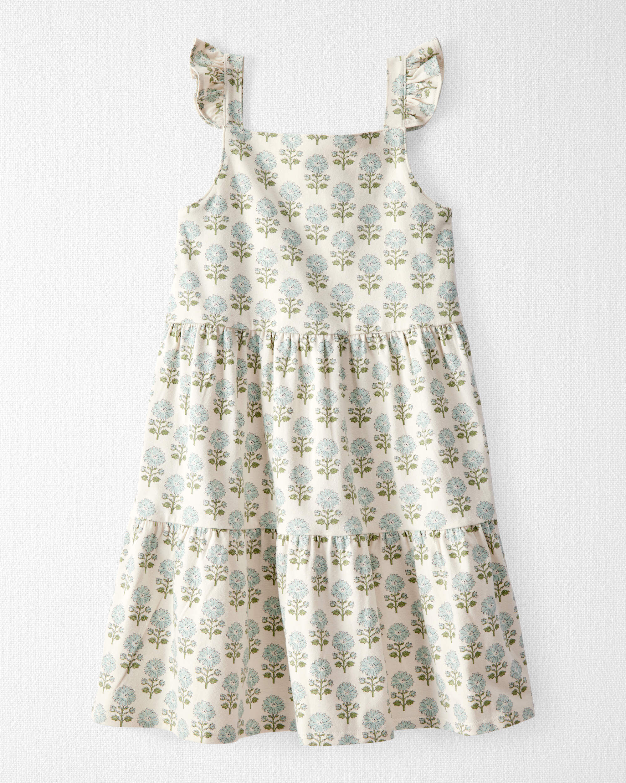 Little cotton clothes ワンピース★apolina soor Kid Organic Cotton Floral-Print Dress - Little Planet | Carter's