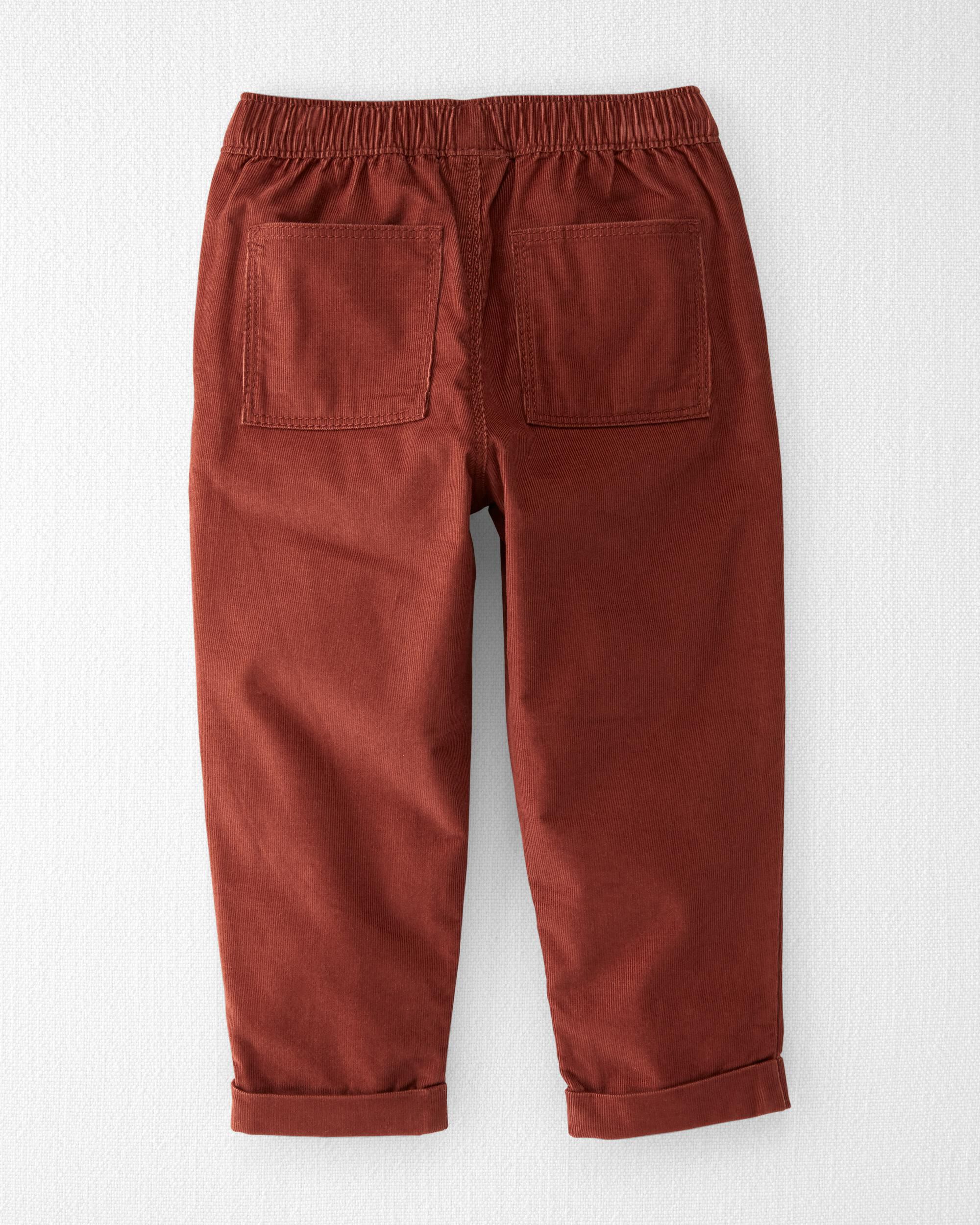 【SCENERITY】Boy Cotton Pants Hurley Boy's Elastic Waistband Performance Stretch Twill