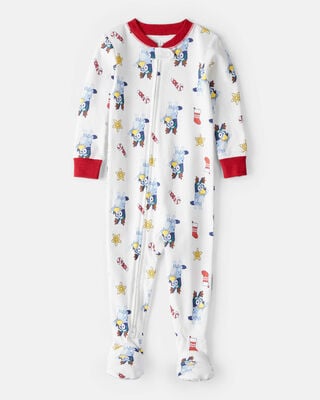 Baby 1-Piece Halloween 100% Snug Fit Cotton Footie Pajamas - Ivory