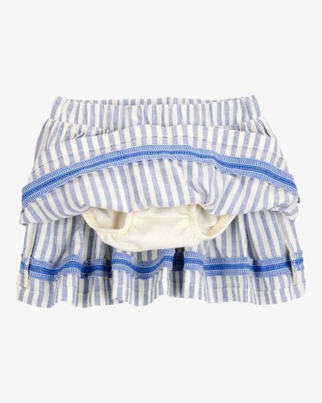 Product image 2 of Baby Striped Pull-On Linen Look-Alike Skort