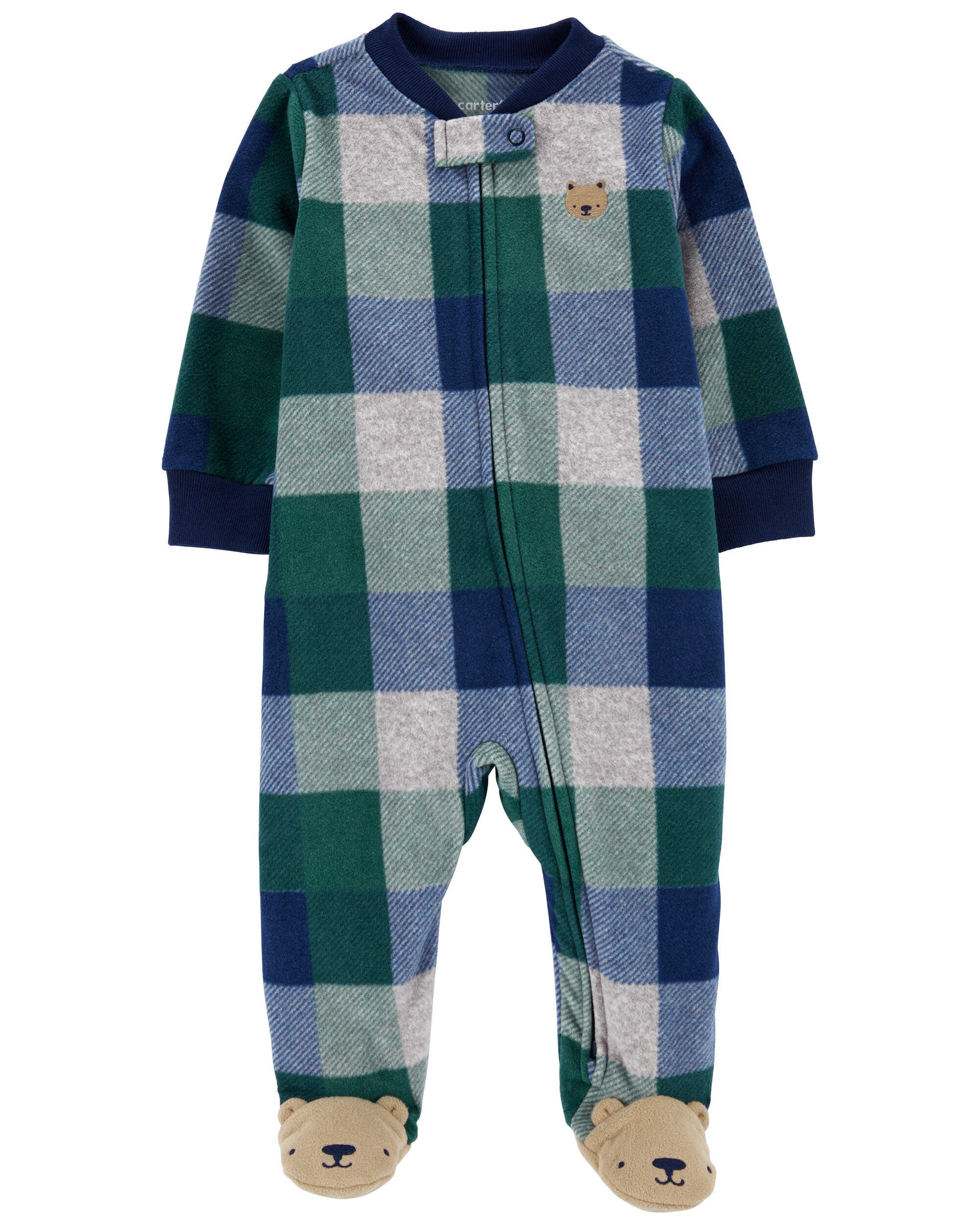 Carters microfleece pajamas discount