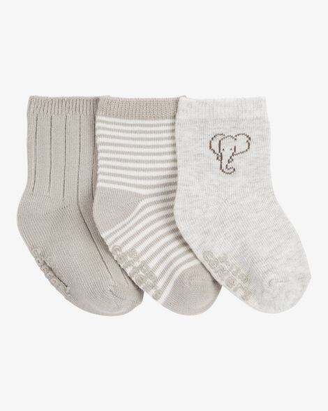  Product image 1 of Baby 3-Pack Elephant Booties