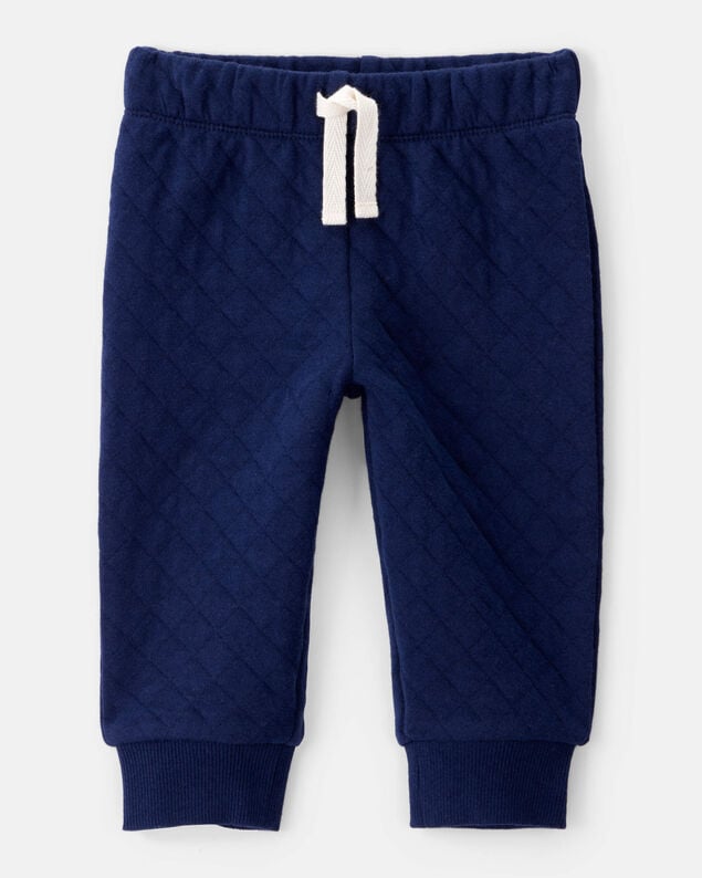 Product image 2 of Baby Boy 2-Piece Striped Hooded Long-Sleeve Bodysuit Pant Set - White/Navy