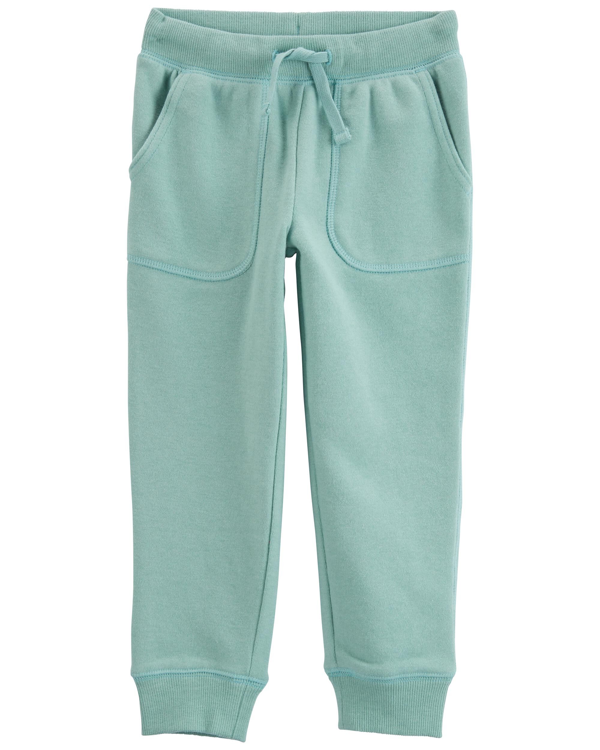 Fleece drawstring joggers outlet