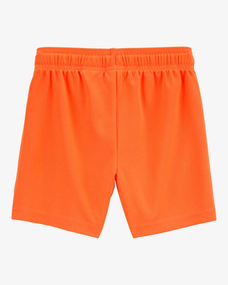  Product image 2 of Toddler Active Mesh Shorts - Orange