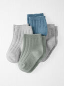 Multi - Baby 4-Pack No-Slip Ankle Socks , Selected
